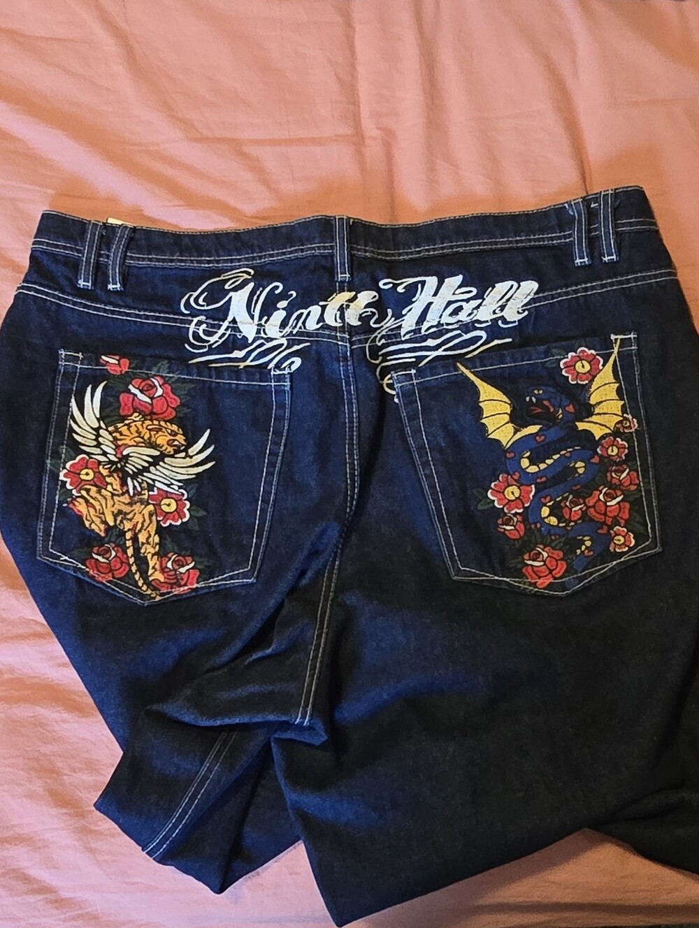 Ninth Hall Idle Straight Leg Jeans View 3